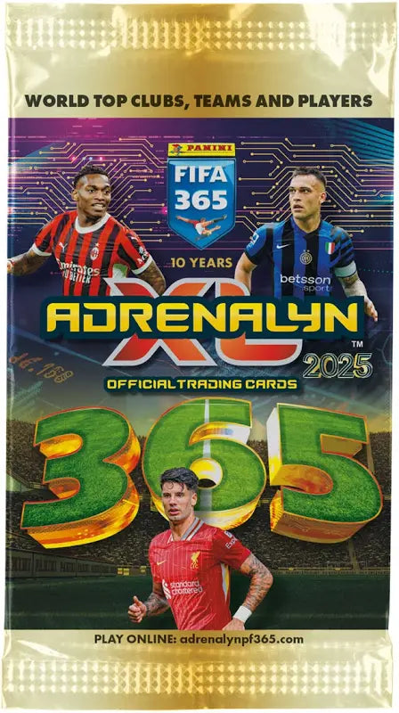 Panini FIFA 365 2025 Adrenalyn XL Soccer Cards - SINGLE PACK