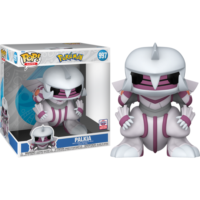 Pokemon - Palkia Jumbo Sized 10" Funko Pop! Vinyl Figure (2024 Funkon London Convention Exclusive) #997