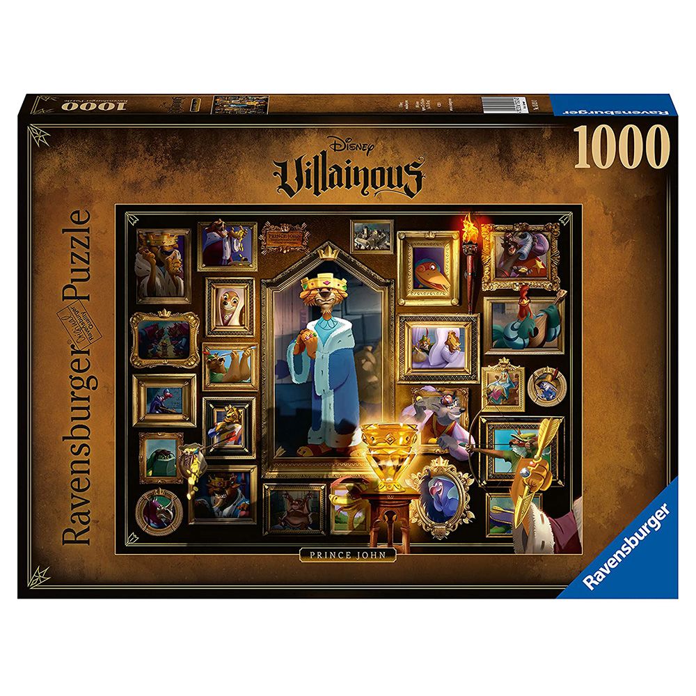 Ravensburger Villianous Prince John 1000 Piece Jigsaw Puzzle