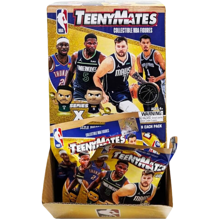 NBA Basketball - 2025 TeenyMates Series X Collectible NBA Figures Blind Bag - Single