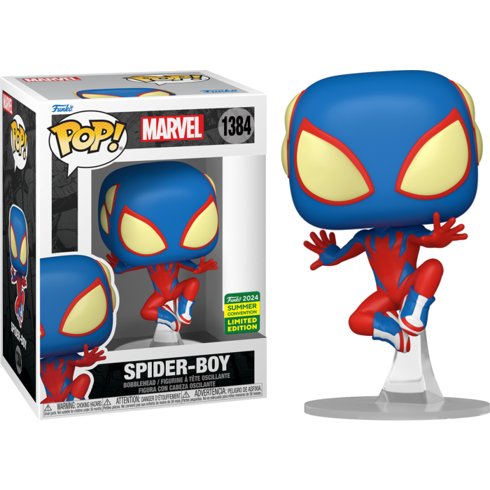 Marvel - Spider-Boy Pop! Vinyl Figure (2024 Summer Convention Exclusive) #1384