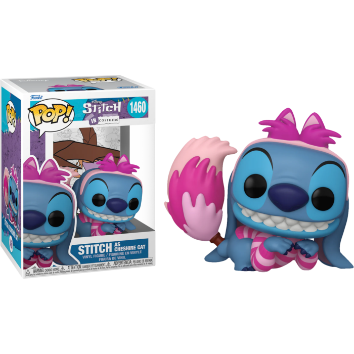 Disney: Stitch in Costume - Stitch as Cheshire Cat Pop! Vinyl Figure #1460