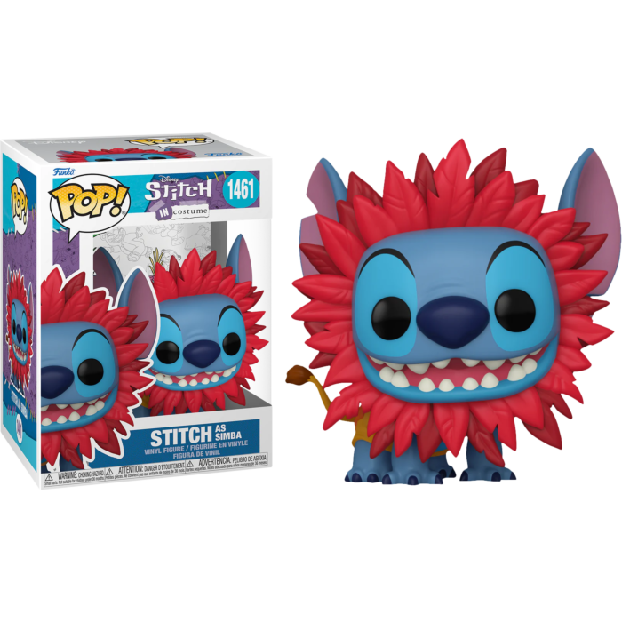 Disney: Stitch in Costume - Stitch as Simba Pop! Vinyl Figure #1461