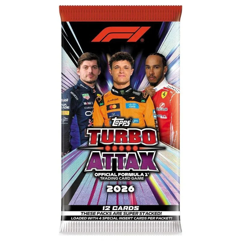 Topps Formula 1 Turbo Attax 2026 Booster pack