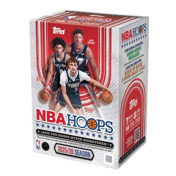 PRE ORDER LATE JULY - NBA Topps Hoops Basketball 25/26 Value Box