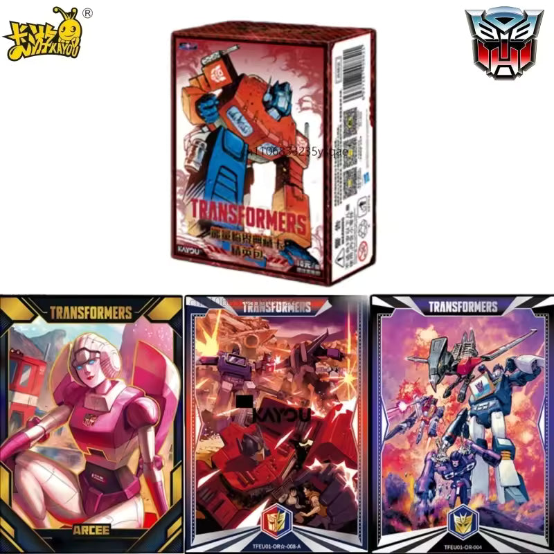 KAYOU Genuine Transformers Card Energy Critical Collection Card
