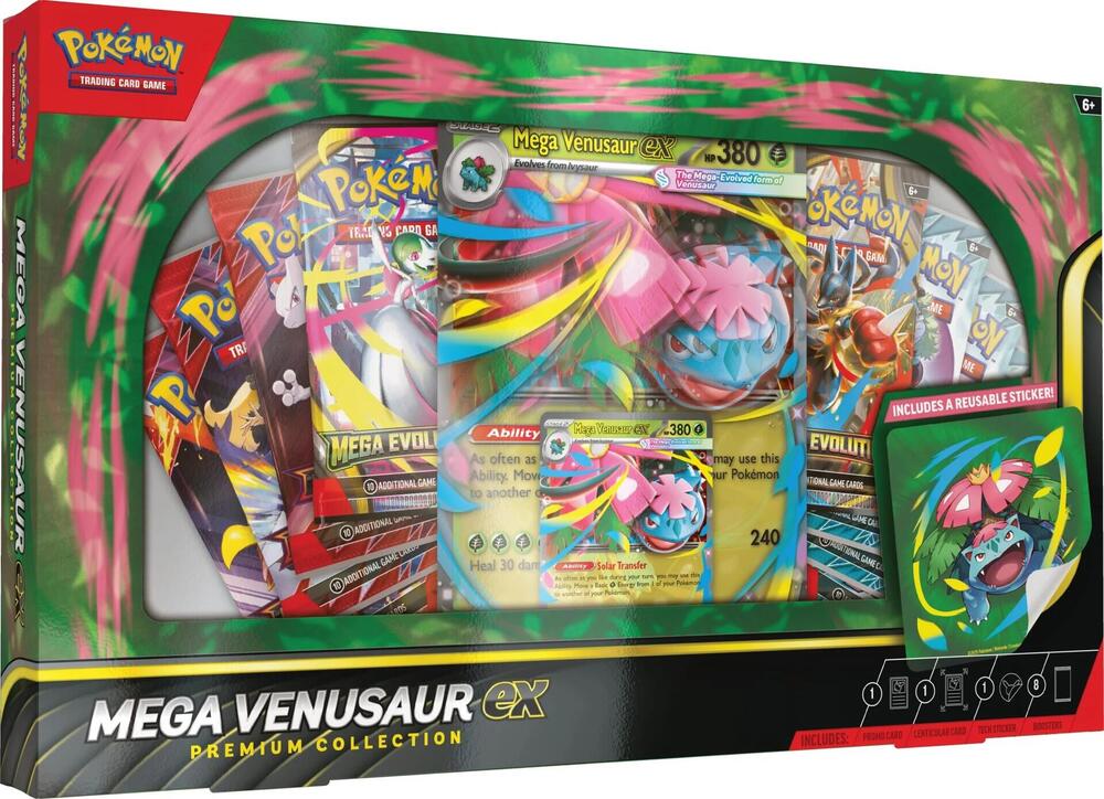 PRE ORDER - Pokemon TCG - Mega Venusaur ex Premium Collection