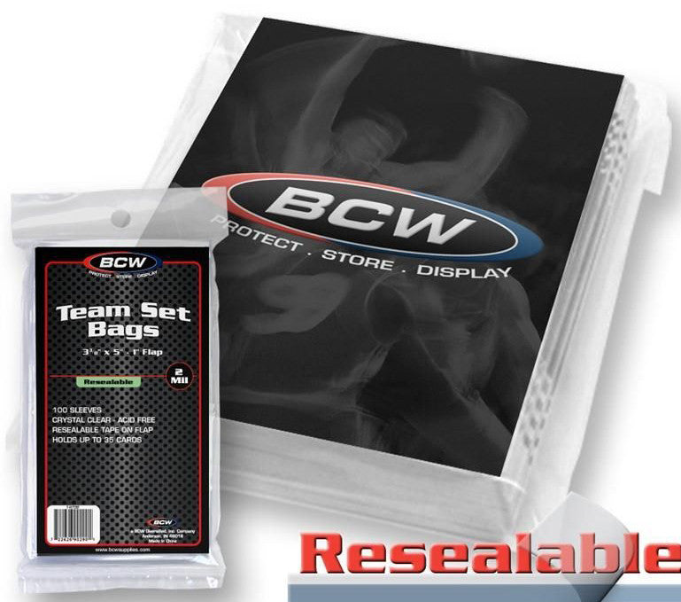 BCW One Touch Resealable Bags