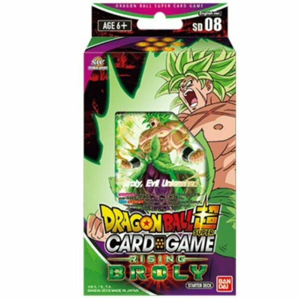 Dragon Ball Super Card Game Series 6 Starter DISPLAY 08 Destroyer Kings Rising Broly