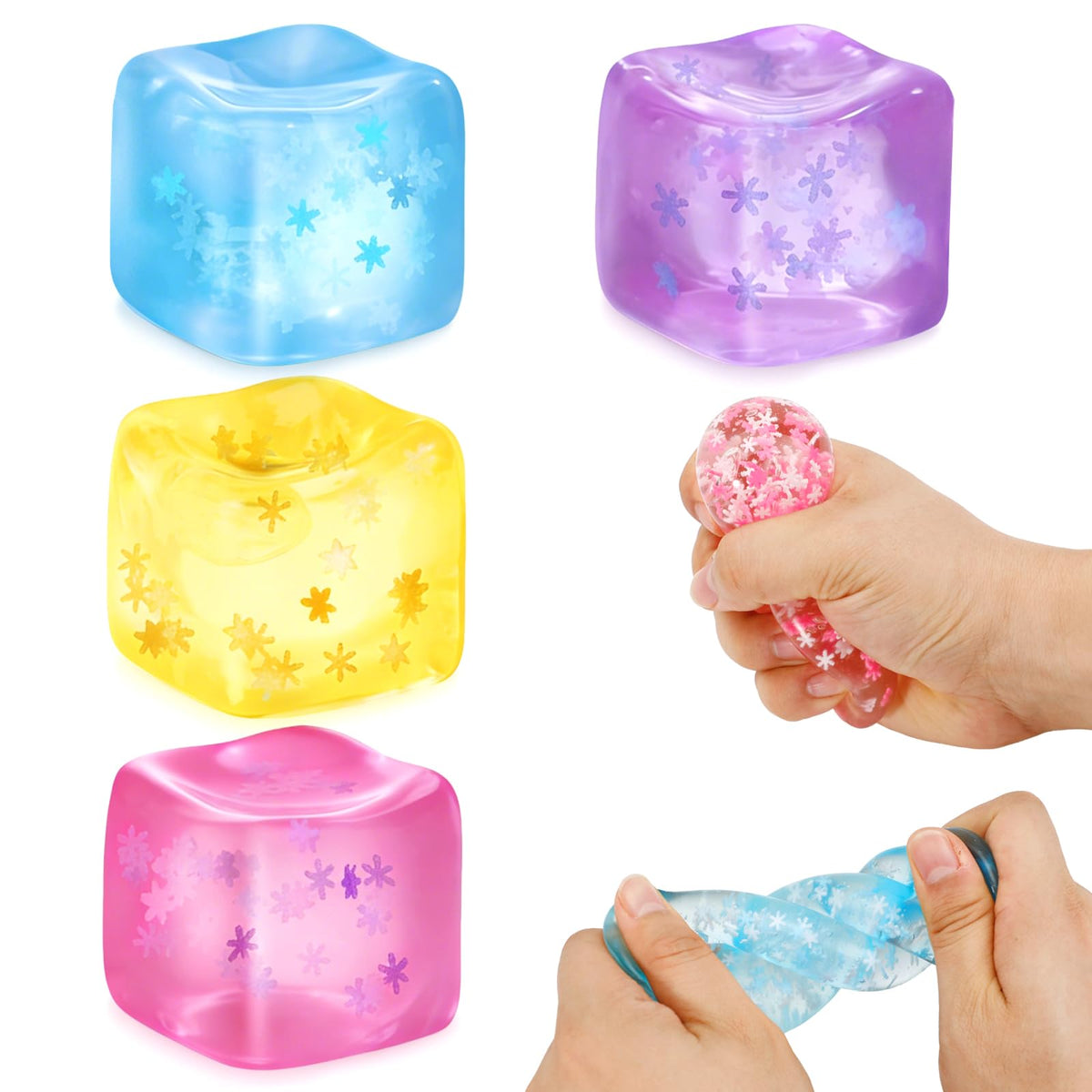 Ice Cube Squishy (Single)(Assorted)