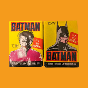 1989 Topps Batman Wax Pack