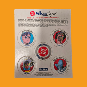 1993 Skybox DC Skycaps Unpunched Board