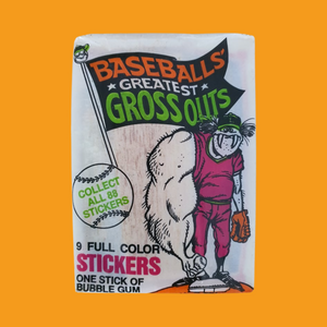 1988 Leaf Baseballs' Greatest Grossouts Sng Pack