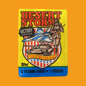 1991 Topps Desert Storm Sealed Wax Pack