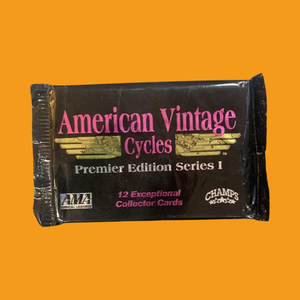 american Vintage Cycles Cards Sealed Pack