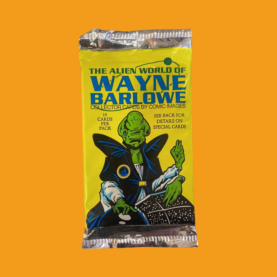 1994 The Alien World of Wayne Barlow Cards Sealed Pack