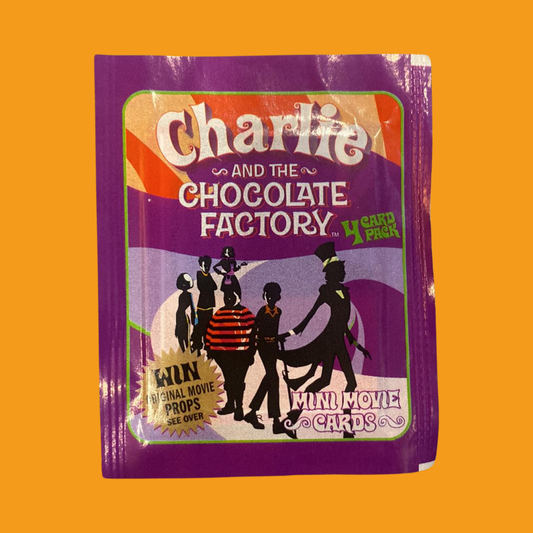 Charlie & the Chocolate Factory Cards Sealed Pack