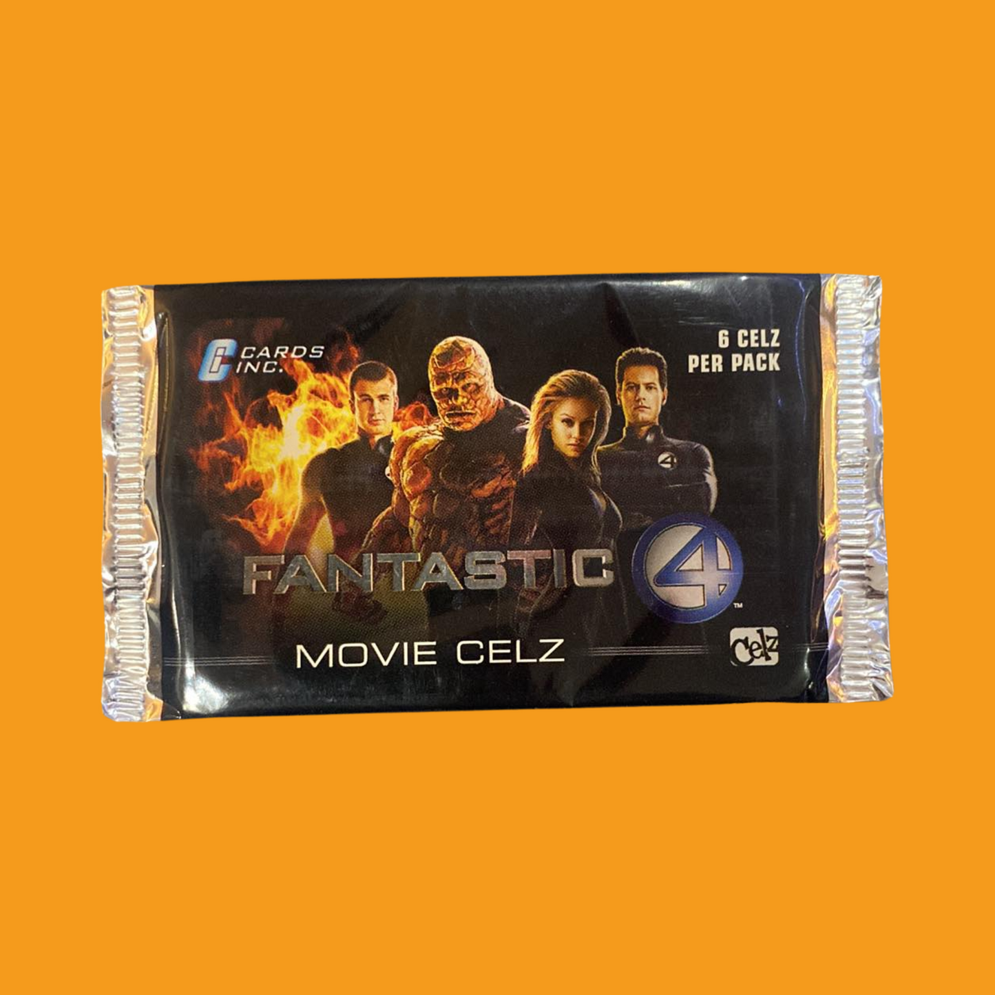 2005 Fantastic Four Movie Celz Sealed Pack
