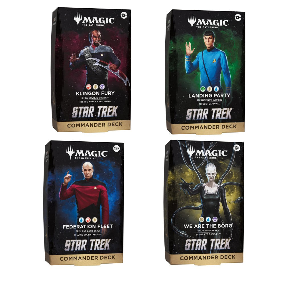PRE ORDER - Magic: The Gathering - Star Trek - Commander Deck
