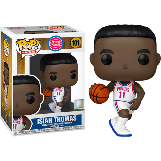 NBA Basketball - Isiah Thomas Detroit Pistons Pop! Vinyl Figure #101