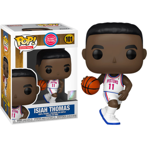 NBA Basketball - Isiah Thomas Detroit Pistons Pop! Vinyl Figure #101