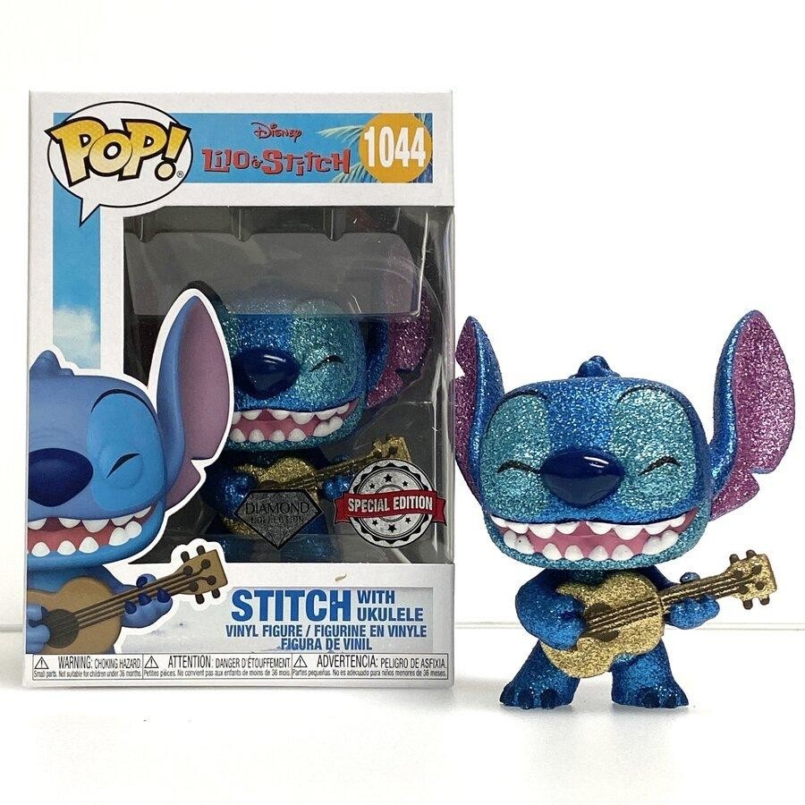 Funko Pop! Disney Lilo & Stitch With Ukulele Diamond Collection #1044 Vinyl Figure