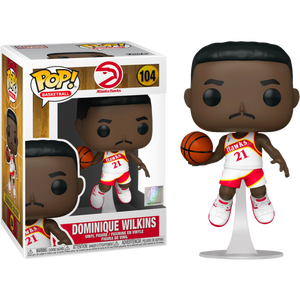 NBA Basketball - Dominique Wilkins Atlanta Hawks Pop! Vinyl Figure #104