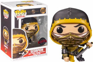 Funko Pop! Mortal Kombat 1058 Scorpion Special Edition