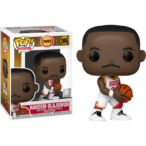 NBA Basketball - Hakeem Olajuwon Houston Rockets Pop! Vinyl Figure #106