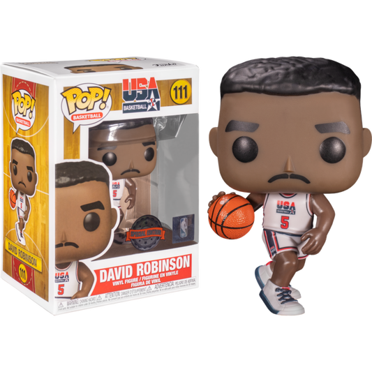 NBA Basketball - David Robinson 1992 Team USA Jersey Pop! Vinyl Figure #111