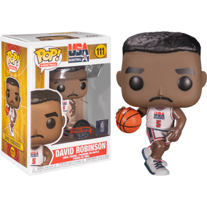 NBA Basketball - David Robinson 1992 Team USA Jersey Pop! Vinyl Figure #111