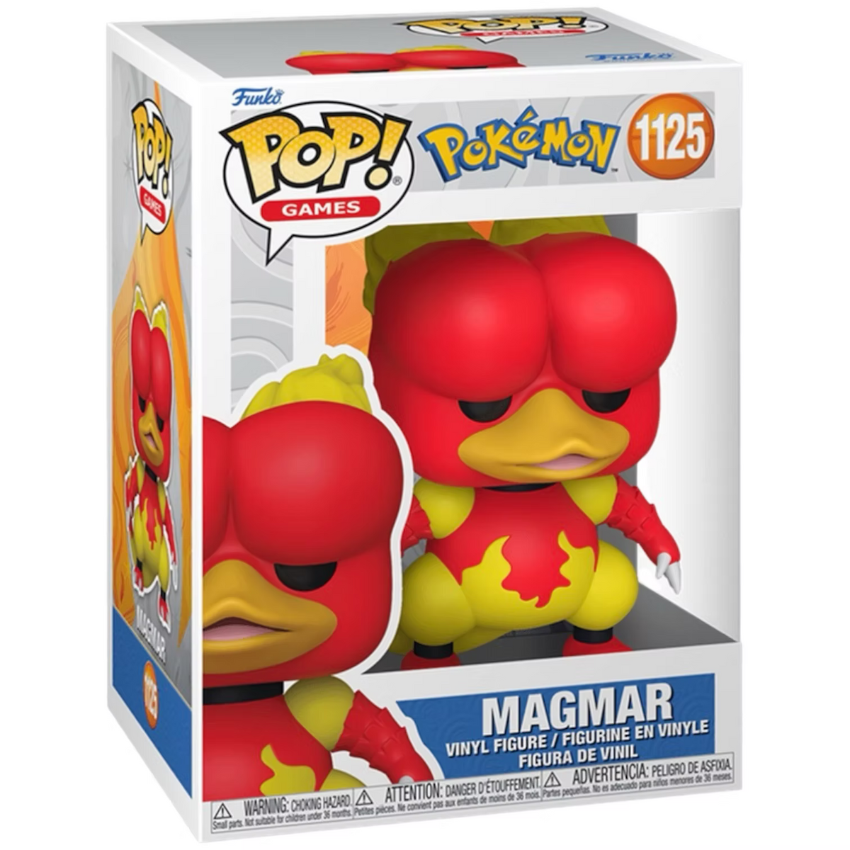 Funko Pop! Games 1125: Pokemon Magmar