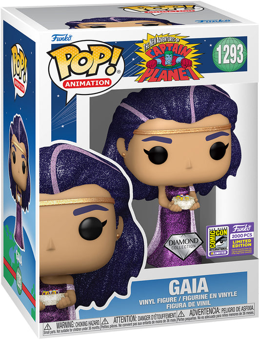 Funko Pop! Animation - Captain Planet: Gaia #1293 - 2023 Summer Convention Limited Edition