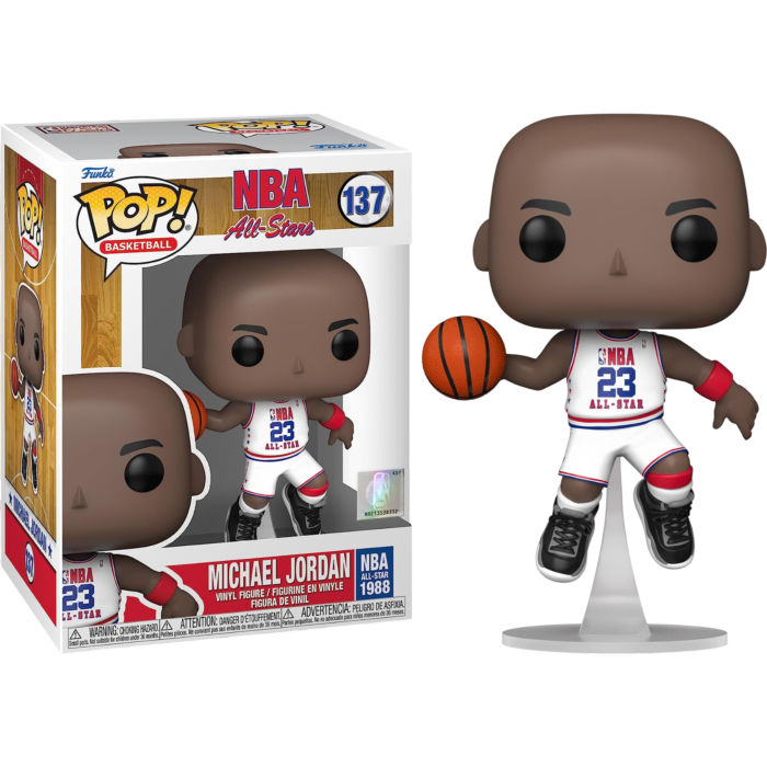 NBA Basketball - Michael Jordan 1988 All-Star Jersey Pop! Vinyl Figure #137