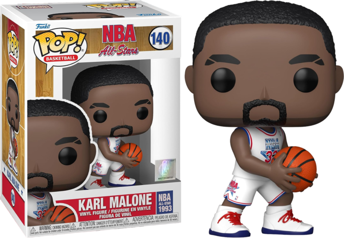 NBA Basketball - Karl Malone 1993 All-Star Jersey Pop! Vinyl Figure #140