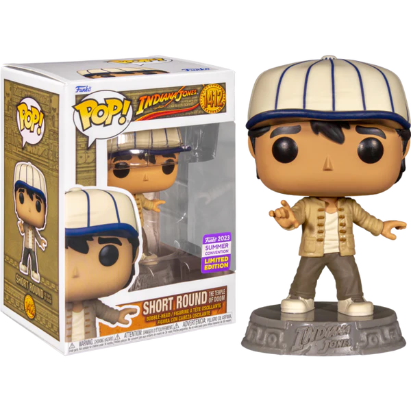 Funko Pop! Indiana Jones and the Temple of Doom - Short Round Pop! - 2023 Summer Convention Limited Edition