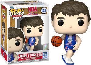 NBA Basketball - John Stockton 1992 All-Star Jersey Pop! Vinyl Figure #141