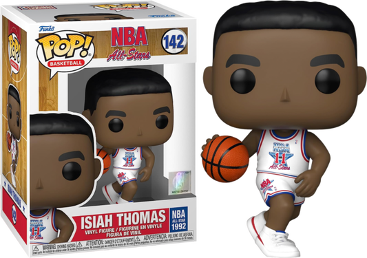 NBA Basketball - Isiah Thomas 1992 All-Star Jersey Pop! Vinyl Figure #142