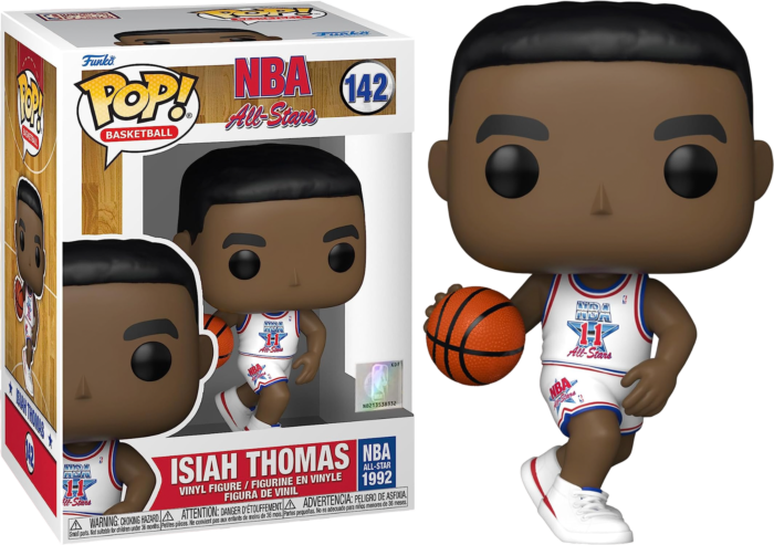 NBA Basketball - Isiah Thomas 1992 All-Star Jersey Pop! Vinyl Figure #142
