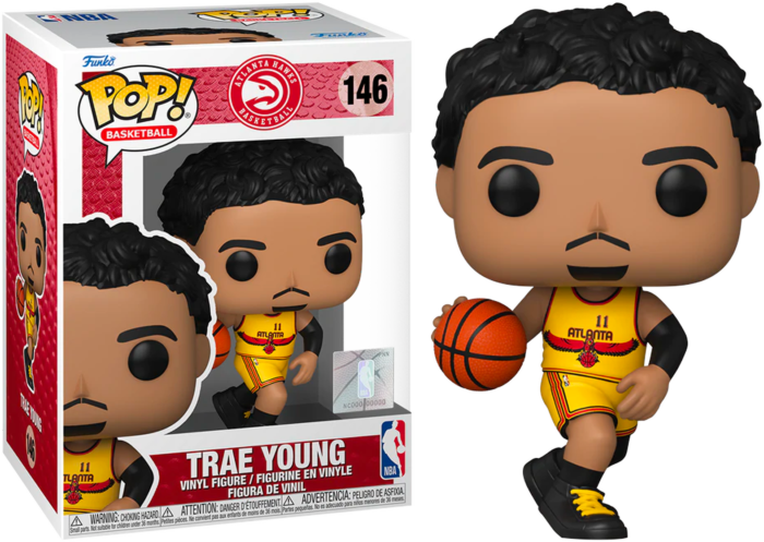 NBA Basketball - Trae Young Atlanta Hawks 2021 City Edition Jersey Pop! Vinyl Figure #146