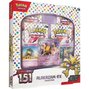 PRE ORDER 9/23 - Pokemon TCG (Collection Box) - Scarlet & Violet 151: Alakazam ex