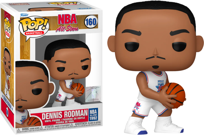 NBA Basketball - Dennis Rodman All-Stars (1992) Pop! Vinyl Figure #160
