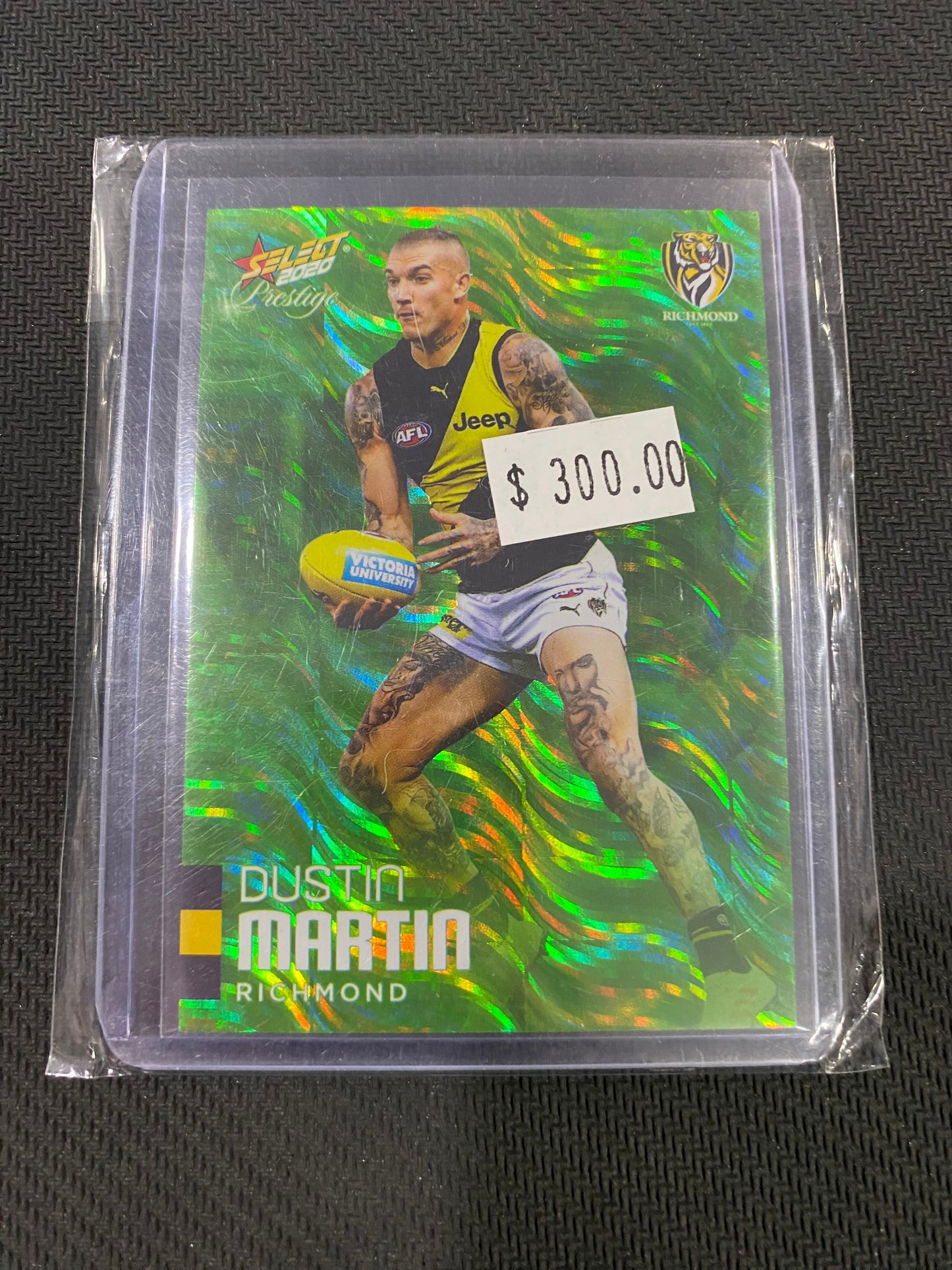 2020 AFL Select Prestige - Dustin Martin - Green Parallel 16/60
