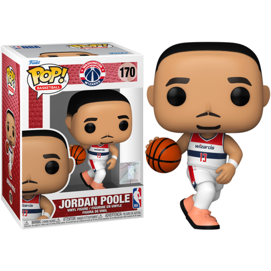 NBA Basketball - Jordan Poole Washington Wizards Pop! Vinyl Figure #170