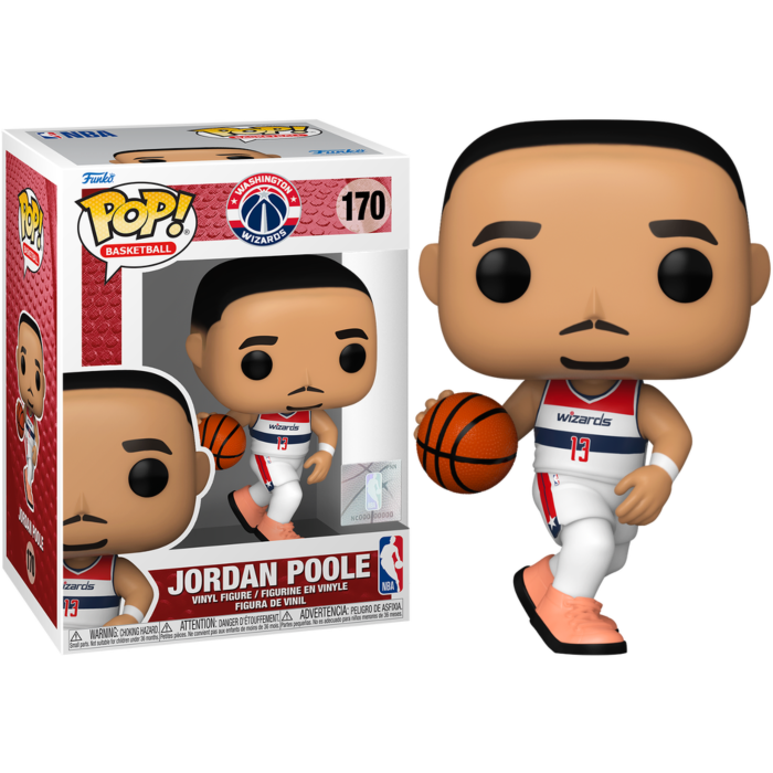 NBA Basketball - Jordan Poole Washington Wizards Pop! Vinyl Figure #170