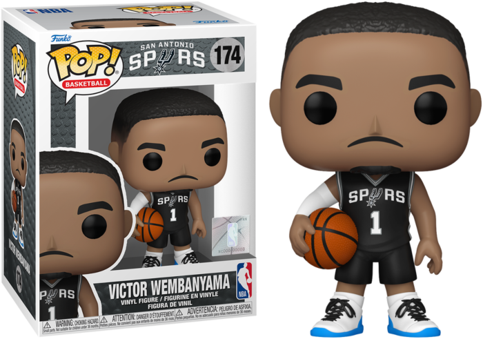 NBA Basketball - Victor Wembanyama San Antonio Spurs Pop! Vinyl Figure #174