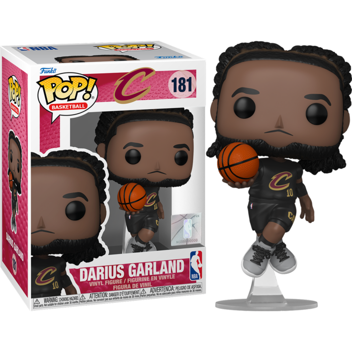 NBA Basketball - Darius Garland (Cleveland Cavaliers) Pop! Vinyl Figure #181