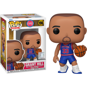 NBA Basketball: Rookie Season - Grant Hill Detroit Pistons Pop! Vinyl Figure #196