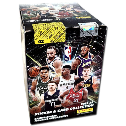 2021-22 Panini NBA STICKER & CARD COLLECTION sealed box (50 PACKS)
