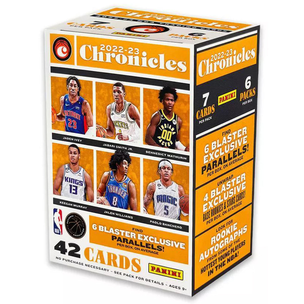 2022-23 Panini Chronicles Basketball Blaster Box (6 PACKS)